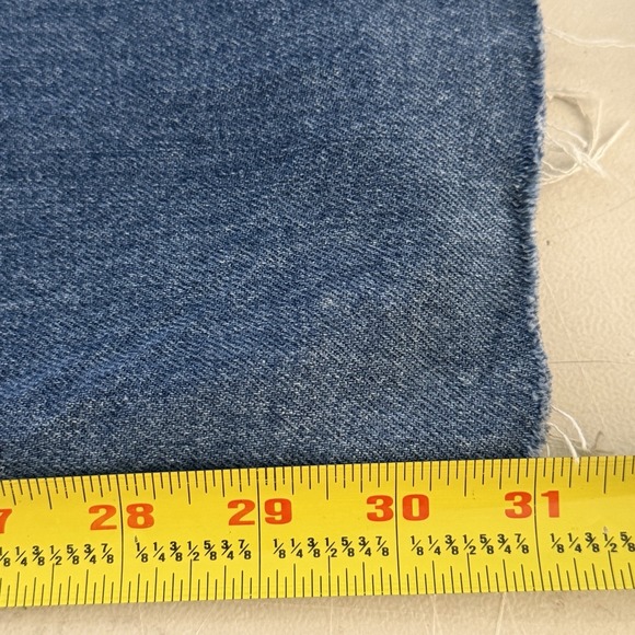 Lucky Brand Patch Pocket Wide Leg Jeans Pull On Size L (12-14) Blue Boho Chic - Picture 12 of 13